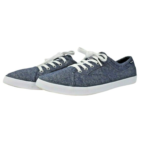 Keds Canvas Blue Denim Jean Sneakers Shoes WF56877 - Women's Size 8 M Casual - Picture 6 of 10